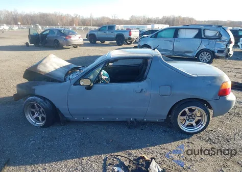 1997 Honda Del Sol S z USA, uszkodzony, nr VIN JHMEH6241VS000407